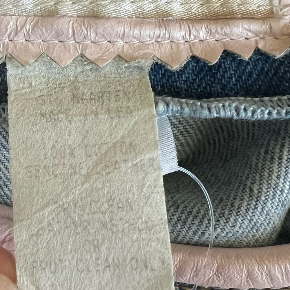 St. Maarten Dallas Denim Vest NWT Small - Picture 8 of 9